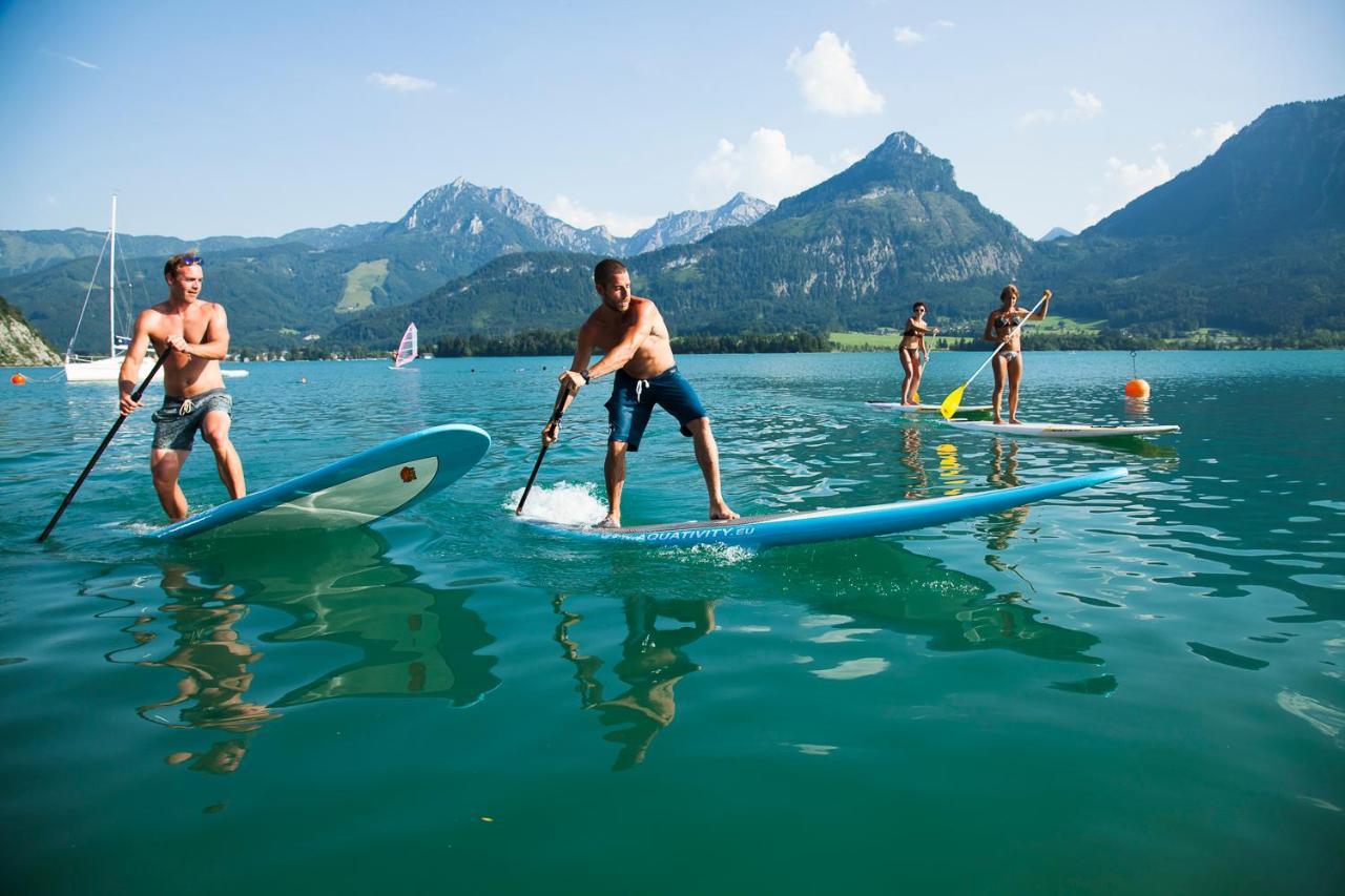Haus Alpenrose Bed & Breakfast Sankt Wolfgang im Salzkammergut Ngoại thất bức ảnh
